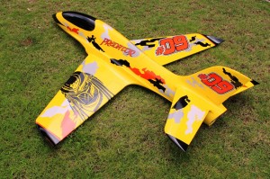 Pilot rc 2.2m Predator sport jet Yellow/Orange/Black 