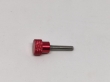 Aluminum Thumb Screw M4 Red Aluminum Knurled Head staniless steel thread Hand tighten Thumb Screws