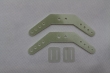 glass fibre rudder horn set 50cc prc