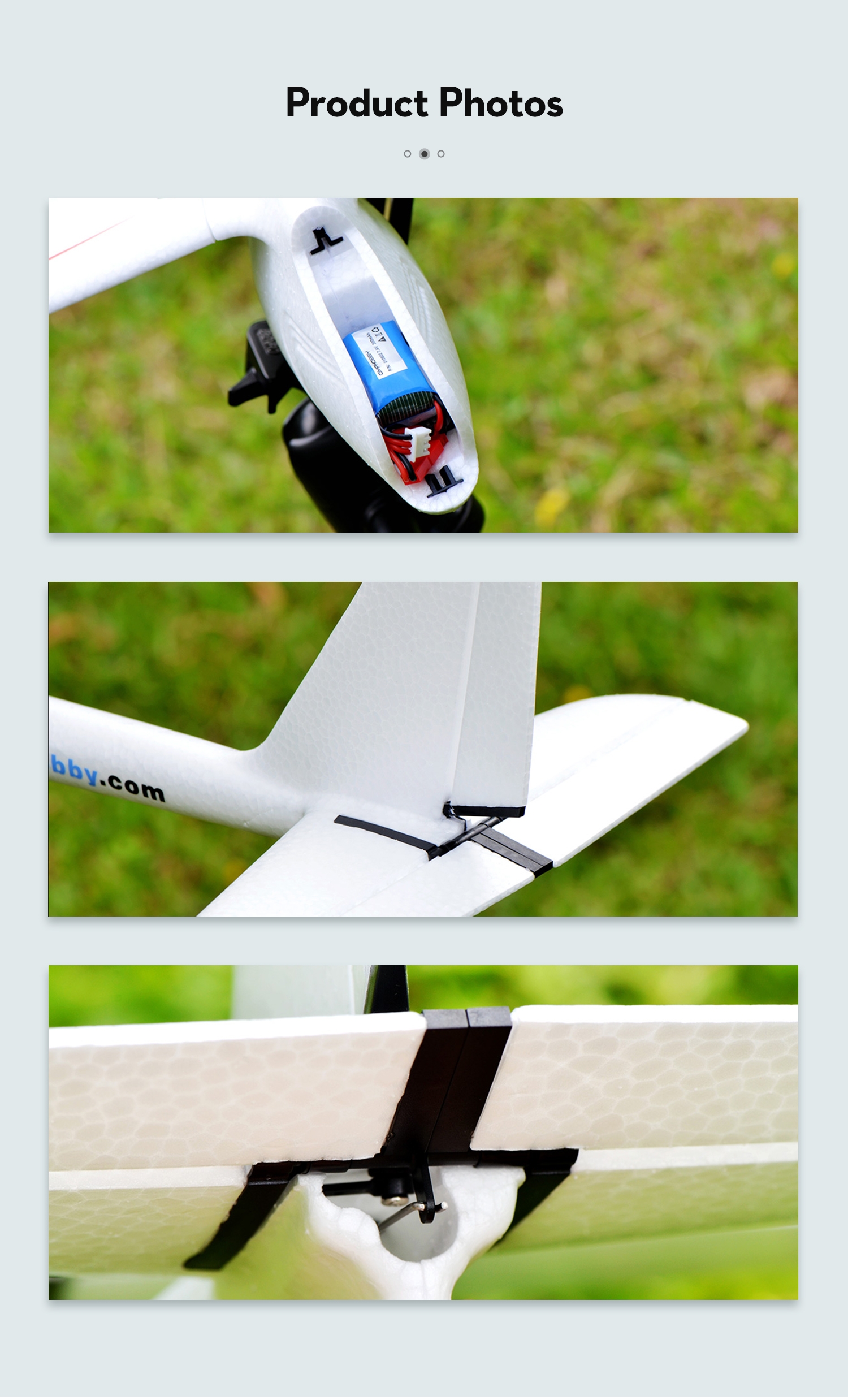 OMPHOBBY T720 RC Plane RTF 6Axis Gyro Stabilizer RC beginner Airplane