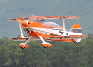 Pilot rc Pitts special S2B orange/white/silver 87